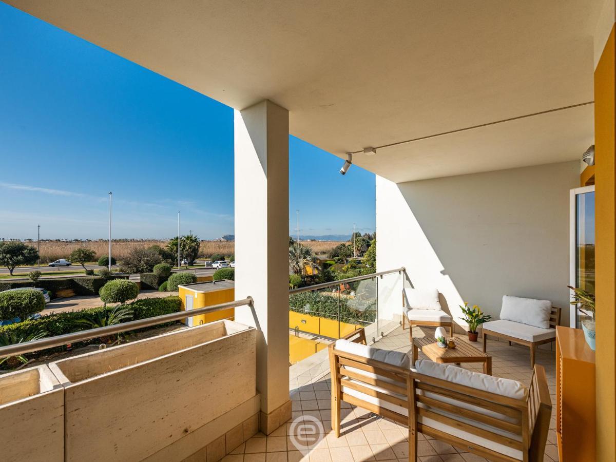 Poetto Panoramic Apartment Su Forti エクステリア 写真
