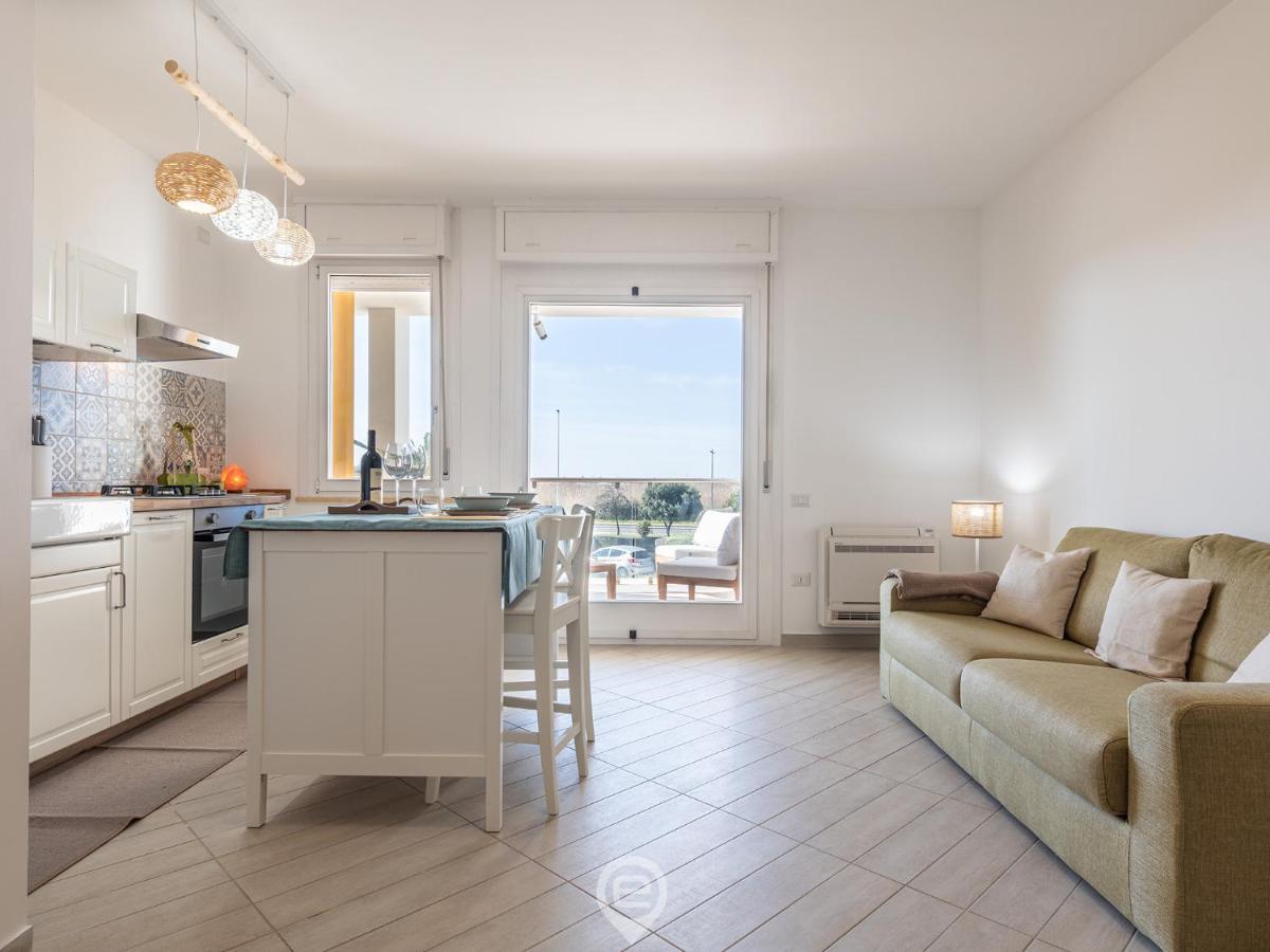 Poetto Panoramic Apartment Su Forti エクステリア 写真